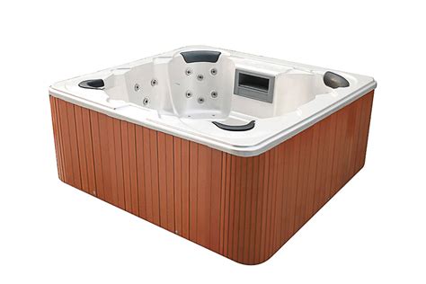 Outdoor Square Hydro Air Jet Massage SPA Balboa Hot Tub Balboa Control Hot Tubs And Outdoor