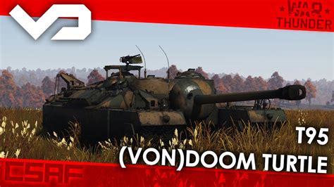 War Thunder Cz Tanky 98díl T95 Vondoom Turtle Fullhd Youtube