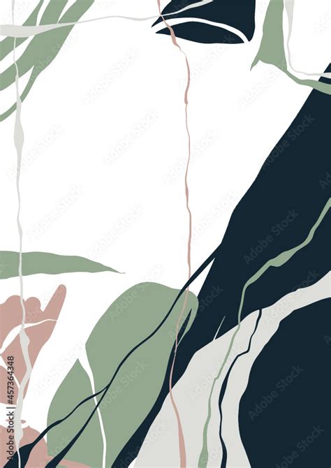 Minimalistic Instagram Stories Modern Style Nude Colors And Trendy Line Art Style Vector