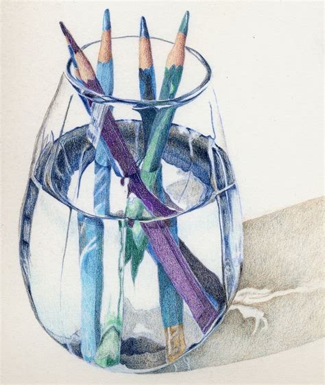 Рисунок стекла фломастерами (36 фото)