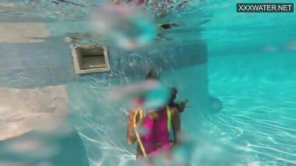 Irina Poplavok Blonde Pornstar In The Pool