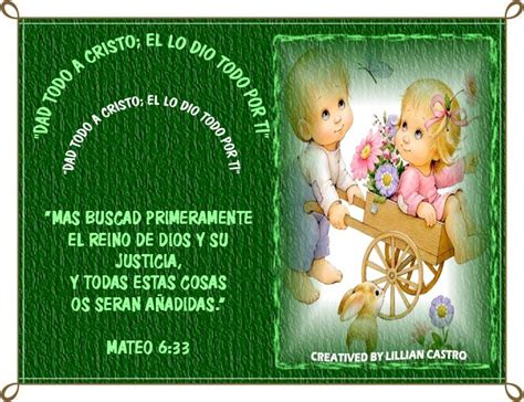 Gotas Para El Alma Buscad Primeramente A Dios