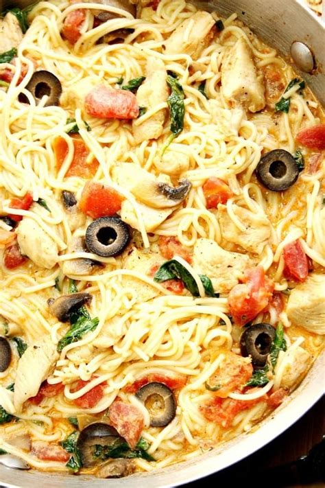 Creamy Italian Chicken Pasta Pasta Dishes Chicken Pasta Recipes