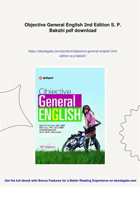 Sp Bakshi English Book 8