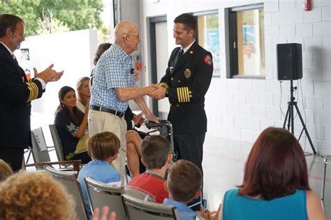 From chief to chief A change of command at West Manatee Fire Rescue