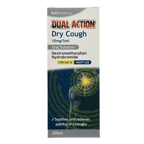 Bells Dual Action Dry Dextro Cough Relief