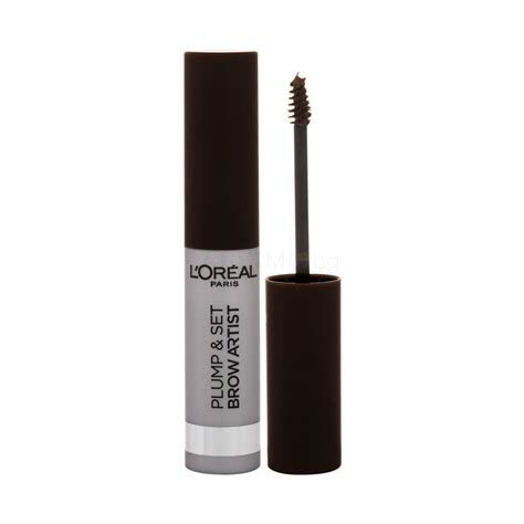 L Oréal Paris Brow Artist Plump Set Спирала за вежди за жени 4 9 ml Нюанс 108 Dark Brunette