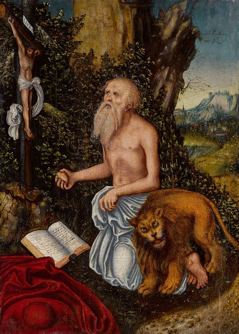 The Penitent Saint Jerome In A Landscape Master Paintings 2022