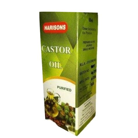 Ayurvedic Harisons Castor Oil Packaging Size 100ml At ₹ 60 Bottle In