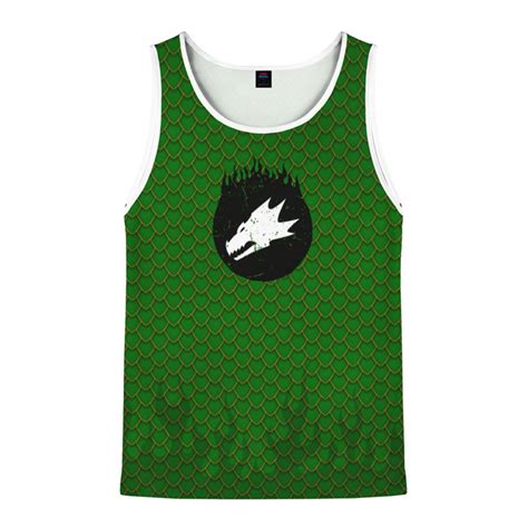 Мужская майка 3D Саламандры (чешуя дракона) — купить по выгодной цене ...