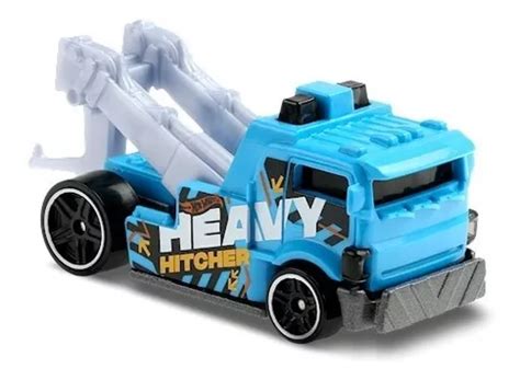 Hot Wheels Heavy Hitcher Guincho Azul Lacrado Parcelamento Sem Juros