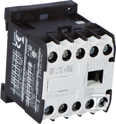 Miniature contactor, 4kW/400V, 24VDC control DILEM-10-G-EA (24VDC) 189984