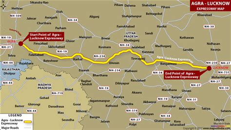 Agra Lucknow Expressway Route Map Facts Facilities And Toll Charges