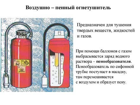 Средства тушения пожаров. Огнетушитель - презентация онлайн