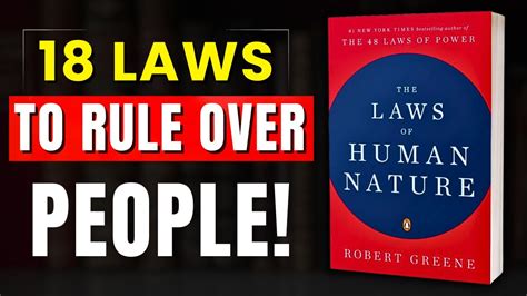 18 Laws of Human Nature by Robert Greene - YouTube