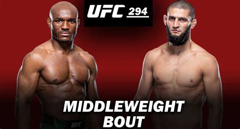 Kamaru Usman vs Khamzat Chimaev UFC 294 Live Blog & Updates