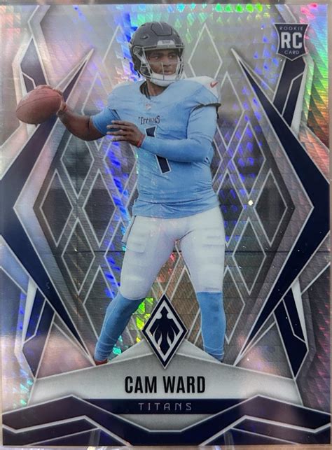 Cam Ward Silver Hyper 194 Prices Rookie 2025 Panini Phoenix Football Cards
