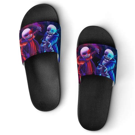 Undertale Sans Pvc Home Slippers Comfort Slide Sandals Indoor And Outdoor