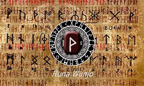 todo sobre la runa wunjo significado simbolismo  usos forjavikinga