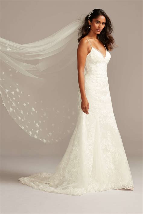 david's bridal long sleeve wedding dresses 9