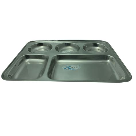 Rectangular Stainless Steel Restaurant Plate Size 10x14 Rs 200 Kg