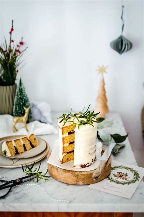 Naked Cake Mit Zitrone Und Heidelbeeren Hey Foodsister