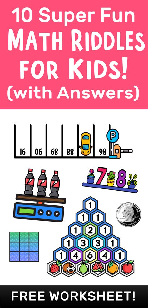 10 Super Fun Math Riddles For Kids Ages 10 With Answers — Mashup Math