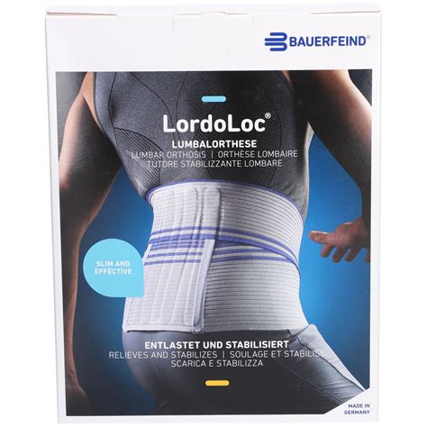 BAUERFEIND Lordoloc® Lumbale Orthese Größe 5 1 St - Shop Apotheke