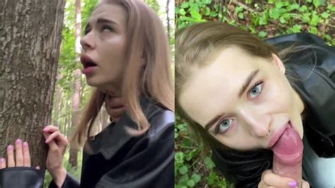 RISKY PUBLIC SEX In The Forest With Californiababe Pornhub