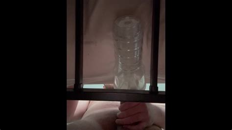 Fucking My Clear Fleshlight With Cock Rings On Pornhub Gay