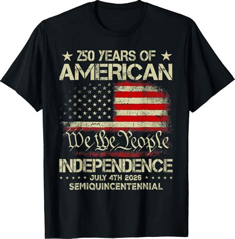 american  anniversary celebration  years usa service  shirt