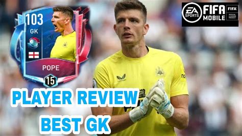 100 Gk Pope Gameplay And Review Best Goalkeeper In Fifa Mobile 22fifa