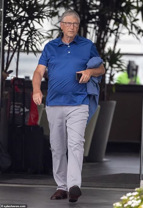 Bill Gates Seen After It Emerged Epstein Tried To Extort Him Over