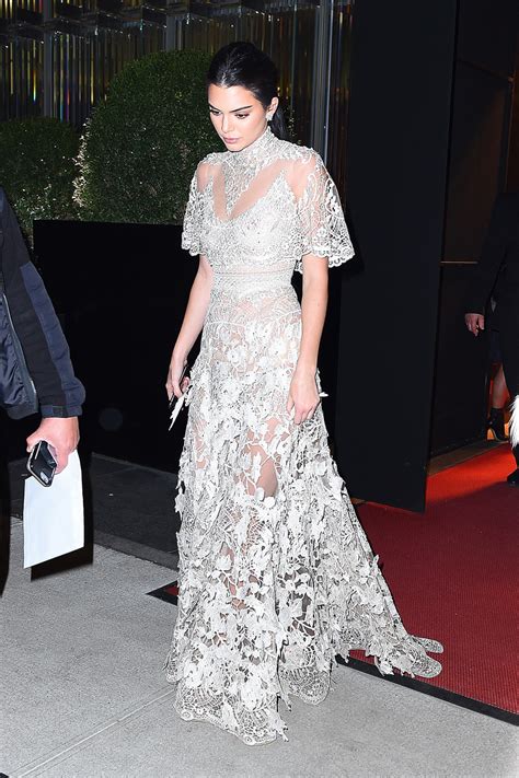 Kendall Jenner Just Revived The Naked Dress Trend Who What Wear