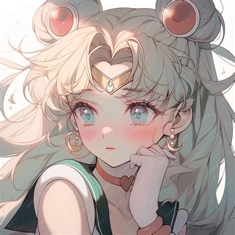 Premium Photo Sailor Moon Fan Art From The Anime