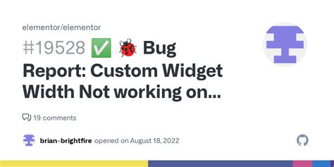 Bug Report Custom Widget Width Not Working On Tablet Unless Desktop