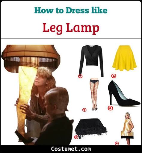 Leg Lamp (A Christmas Story) Costume for Cosplay & Halloween