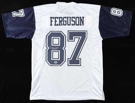 Jake Ferguson Signed Jersey (Gameday) | Pristine Auction