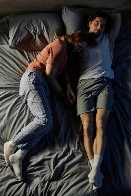 Premium Photo Loving Moment Between Handsome Gay Couple Relaxing At Home Together In Bed