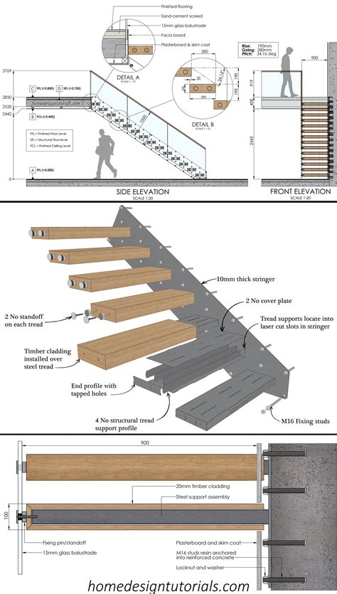 How to Design a Cantilevered Staircase? | Stairs architecture, Stair