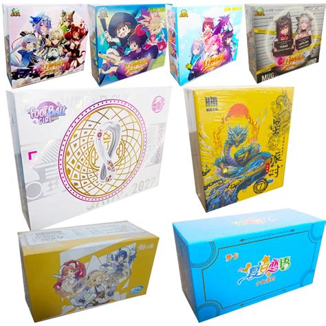 New Goddess Story Card Booster Box Collection Party Anime Swimsuit Bikini Sexy Girl Games Feast