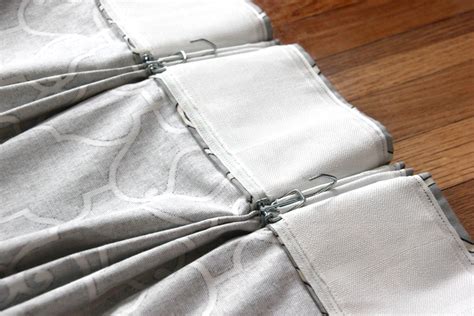 How to Make Pleated Curtains with Pleat Tape & Hooks ...