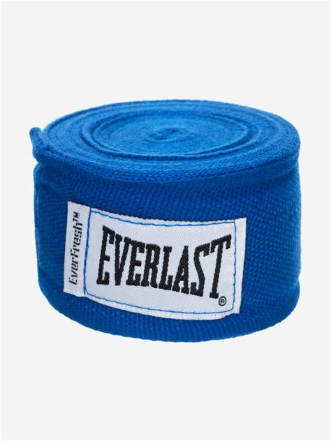 Бинты Everlast 3.5 м, 2 шт. синий цвет — купить за 4070 тг со скидкой ...