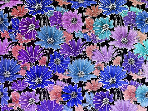 Floral Pattern Background 53 Free Stock Photo - Public Domain Pictures