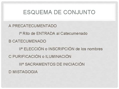 Ritual De La Iniciacin Cristiana De Adultos Estudio