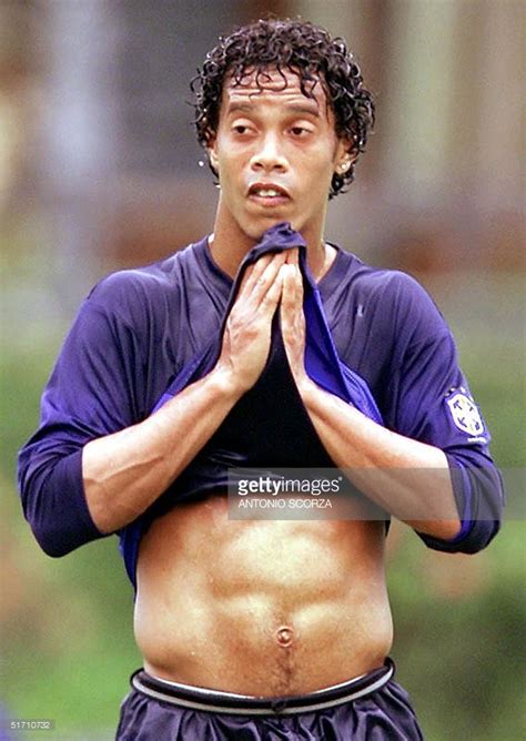 Ronaldinho Gaucho Is Seen Taking A Break In Teresopolis Brazil