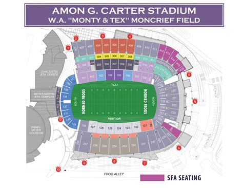 Tcu Stadium Seating Chart
