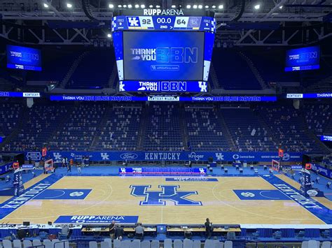 Official Seating Map and Venue Guide for Rupp Arena 23