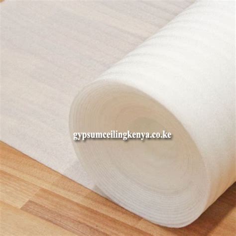 GCS Floor Underlay PE Foam Insulation Nairobi Gypsum Ceiling Supplies