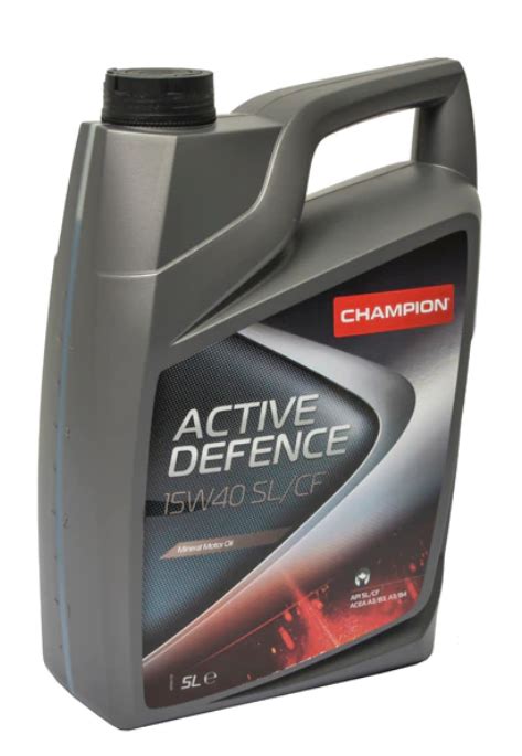 Ulei Motor Champion Active Defence Sl Cf W Mineral Volum Litri